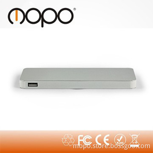 slim Li-Pol power bank Capa 9000mAh backup battery for iPhone Sumsang